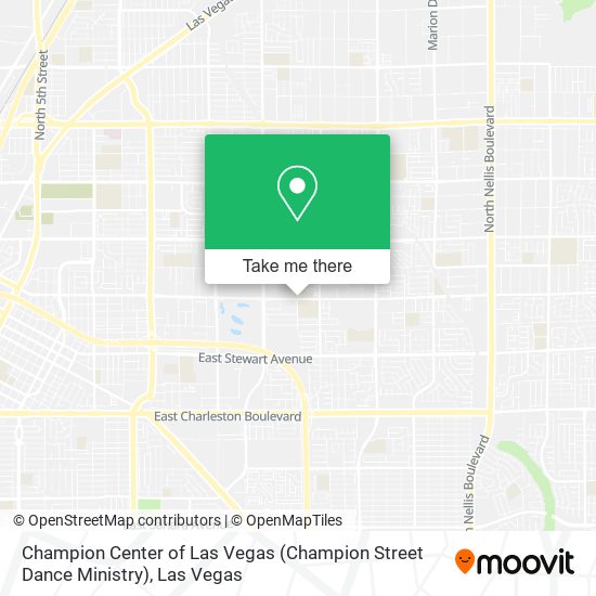 Champion Center of Las Vegas (Champion Street Dance Ministry) map