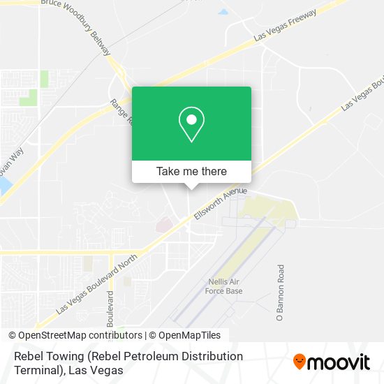 Rebel Towing (Rebel Petroleum Distribution Terminal) map