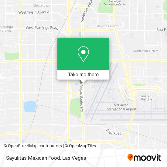 Sayulitas Mexican Food map