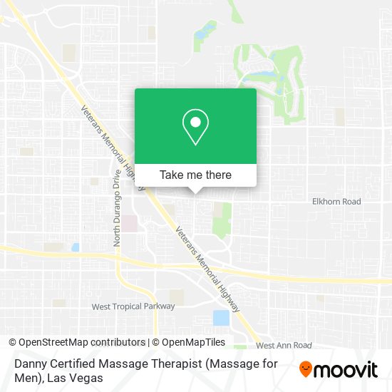 Danny Certified Massage Therapist (Massage for Men) map
