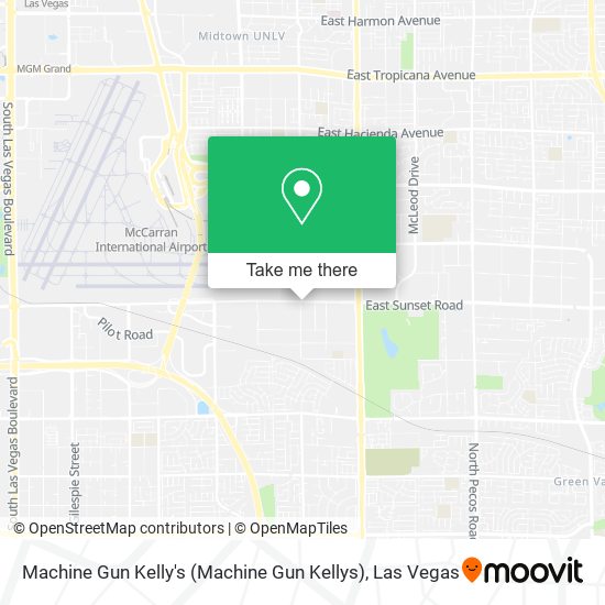Machine Gun Kelly's (Machine Gun Kellys) map