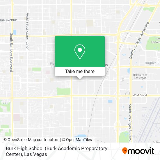 Burk High School (Burk Academic Preparatory Center) map