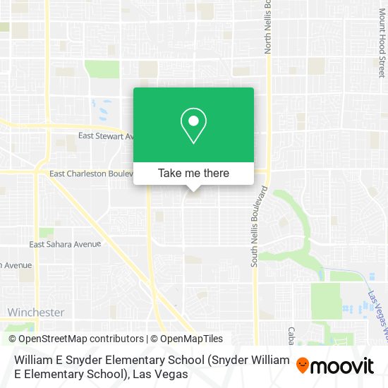 Mapa de William E Snyder Elementary School