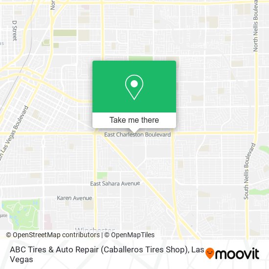 ABC Tires & Auto Repair (Caballeros Tires Shop) map