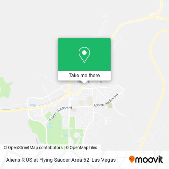 Aliens R US at Flying Saucer Area 52 map