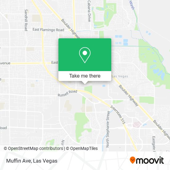 Muffin Ave map