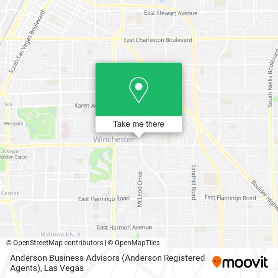 Anderson Business Advisors (Anderson Registered Agents) map