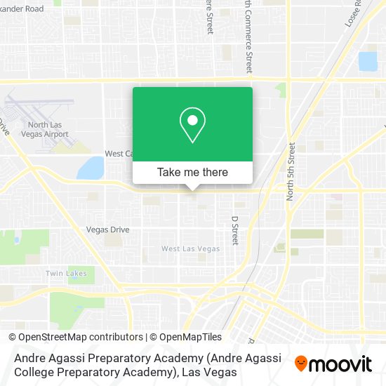 Andre Agassi Preparatory Academy map