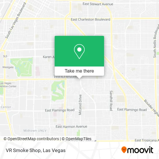 VR Smoke Shop map