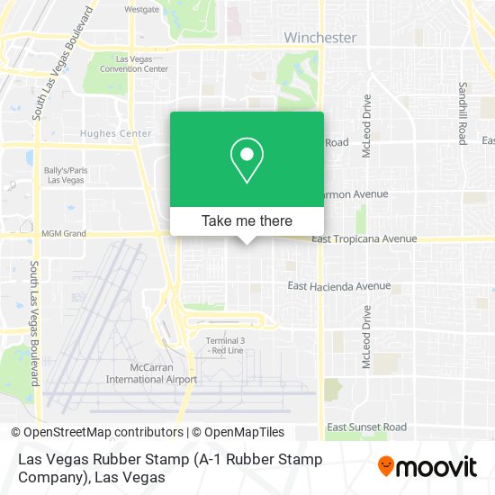 How to get to Las Vegas Rubber Stamp A 1 Rubber Stamp Company in