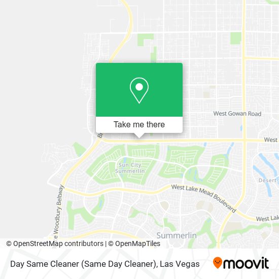 Mapa de Day Same Cleaner