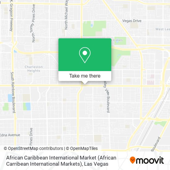 African Caribbean International Market (African Carribean International Markets) map