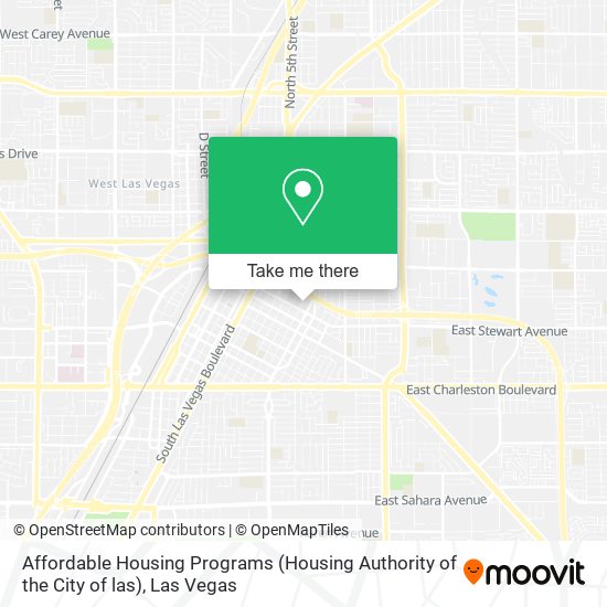 Affordable Housing Programs (Housing Authority of the City of las) map