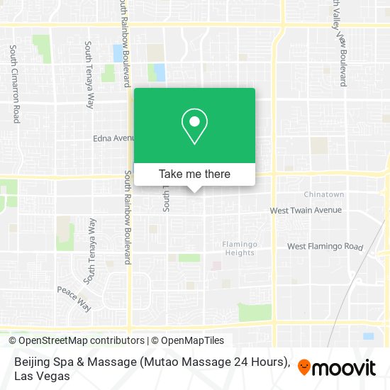 Mapa de Beijing Spa & Massage (Mutao Massage 24 Hours)