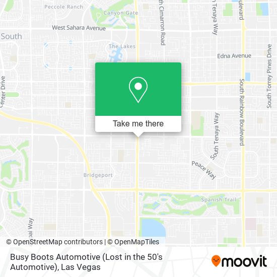 Busy Boots Automotive (Lost in the 50's Automotive) map