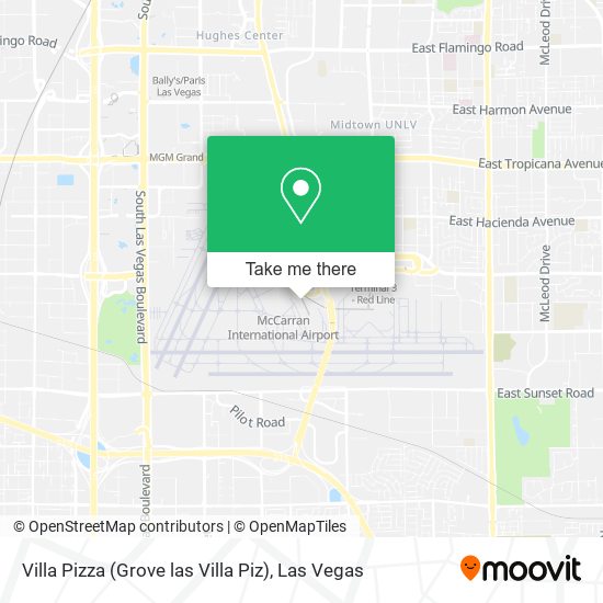 Villa Pizza (Grove las Villa Piz) map