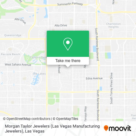 Mapa de Morgan Taylor Jewelers (Las Vegas Manufacturing Jewelers)