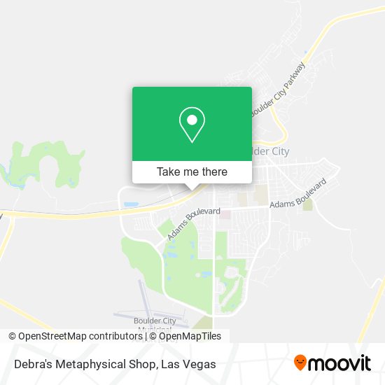 Mapa de Debra's Metaphysical Shop