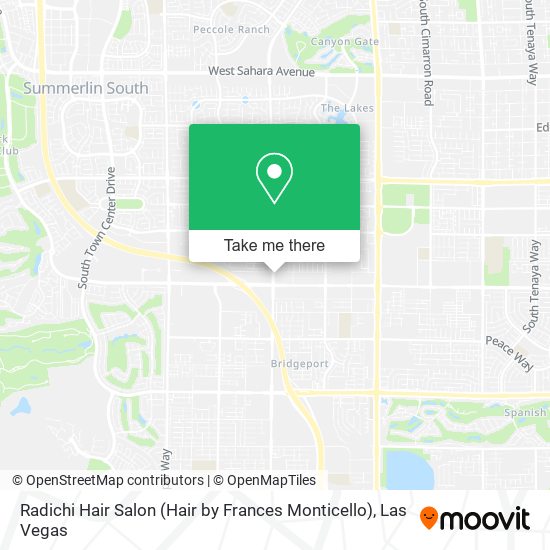 Radichi Hair Salon (Hair by Frances Monticello) map