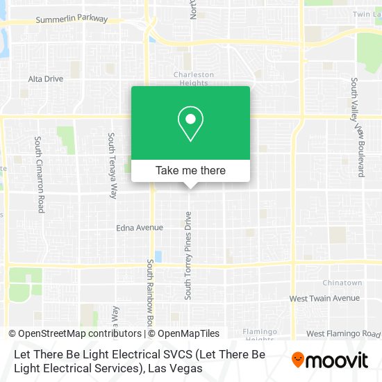 Mapa de Let There Be Light Electrical SVCS