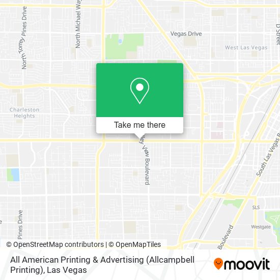 All American Printing & Advertising (Allcampbell Printing) map