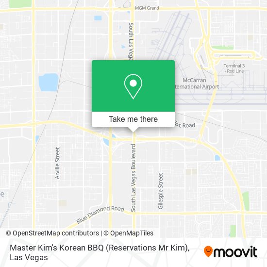 Master Kim's Korean BBQ (Reservations Mr Kim) map