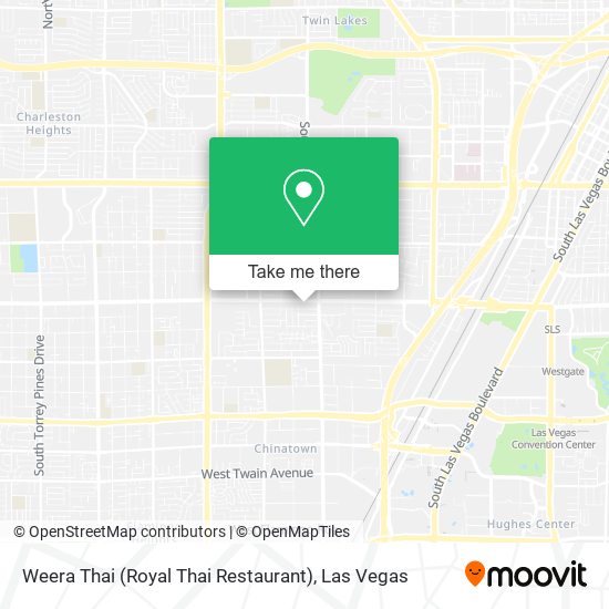Weera Thai (Royal Thai Restaurant) map