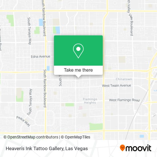 Heaven's Ink Tattoo Gallery map