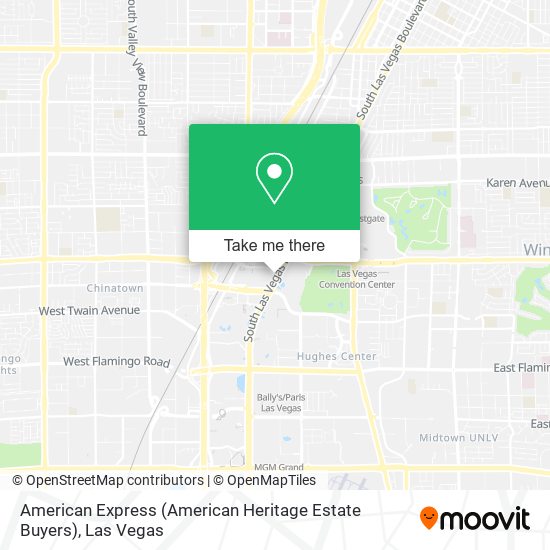 American Express (American Heritage Estate Buyers) map