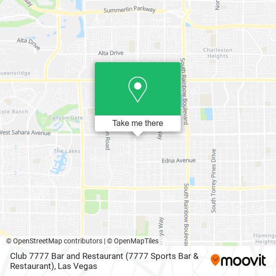 Mapa de Club 7777 Bar and Restaurant (7777 Sports Bar & Restaurant)