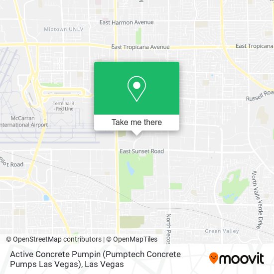 Active Concrete Pumpin (Pumptech Concrete Pumps Las Vegas) map