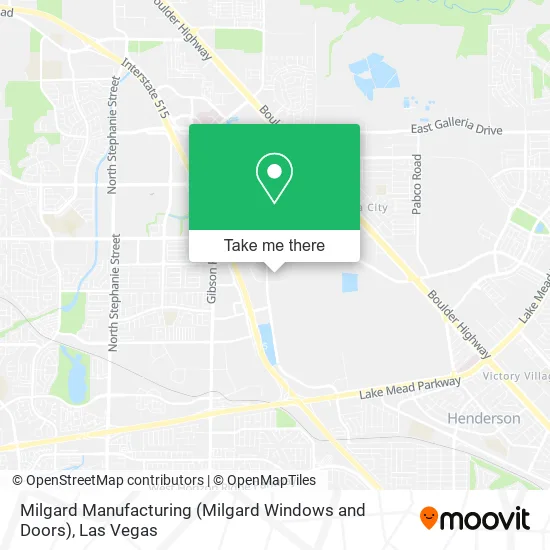Mapa de Milgard Manufacturing (Milgard Windows and Doors)