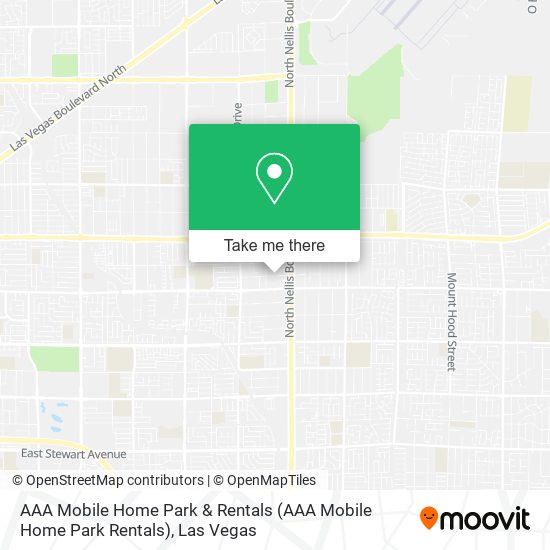 AAA Mobile Home Park & Rentals map