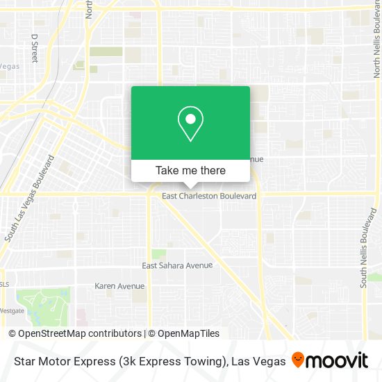 Star Motor Express (3k Express Towing) map