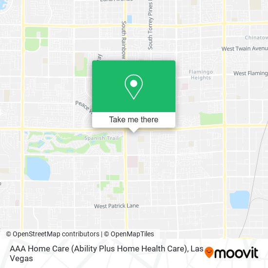 AAA Home Care (Ability Plus Home Health Care) map