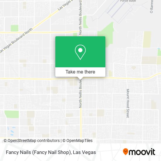 Mapa de Fancy Nails (Fancy Nail Shop)