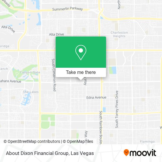 About Dixon Financial Group map