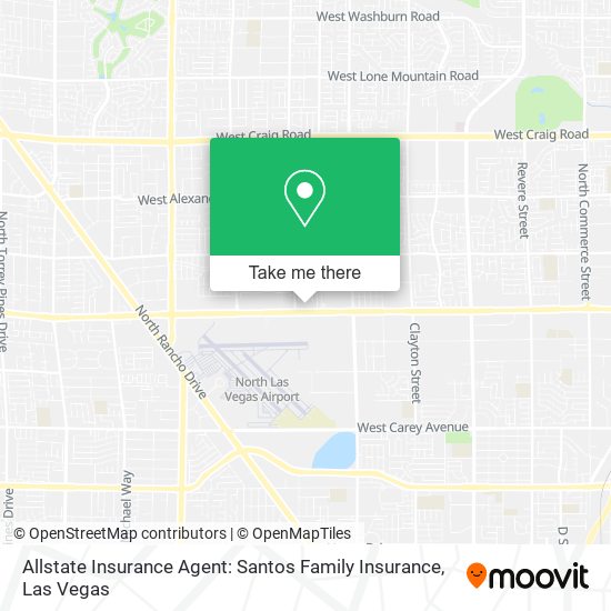 Allstate Insurance Agent: Santos Family Insurance map
