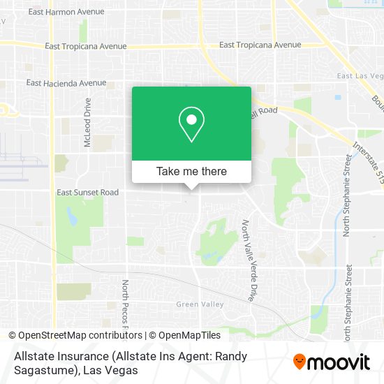 Allstate Insurance (Allstate Ins Agent: Randy Sagastume) map