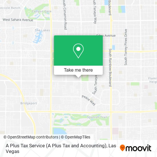 A Plus Tax Service (A Plus Tax and Accounting) map