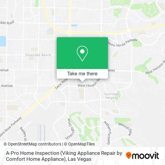 A-Pro Home Inspection (Viking Appliance Repair by Comfort Home Appliance) map
