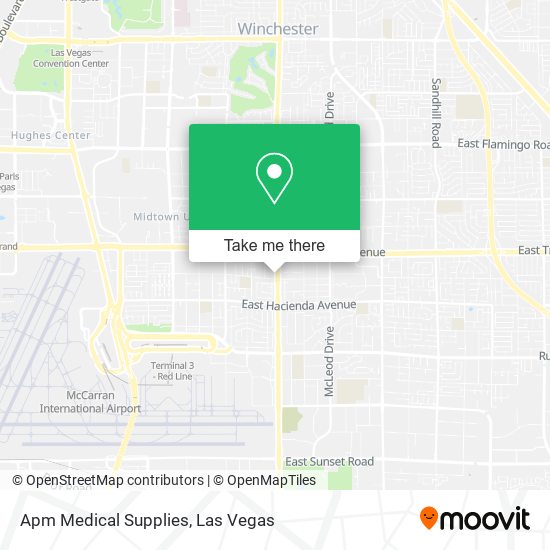 Mapa de Apm Medical Supplies