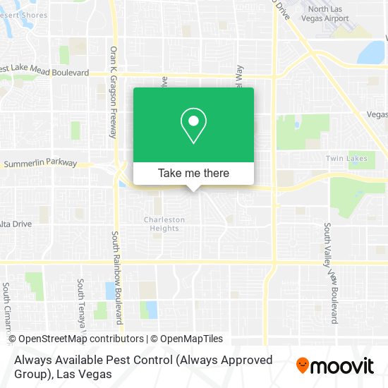 Always Available Pest Control (Always Approved Group) map