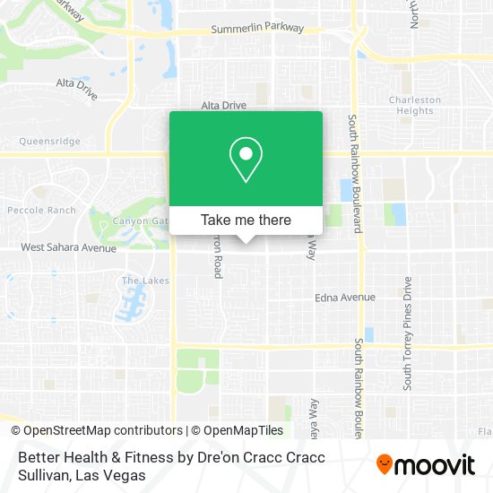 Mapa de Better Health & Fitness by Dre'on Cracc Cracc Sullivan