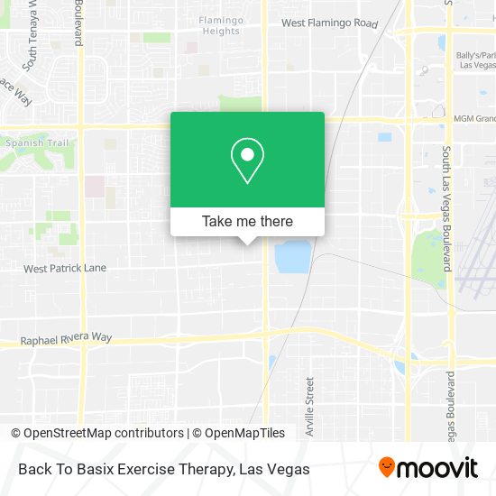 Back To Basix Exercise Therapy map