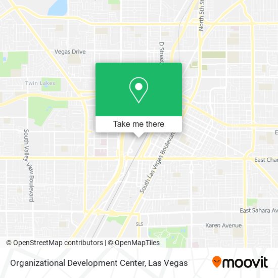 Organizational Development Center map
