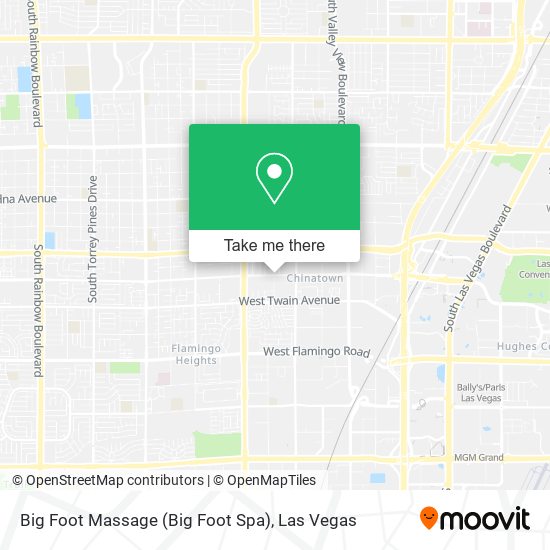 Big Foot Massage (Big Foot Spa) map