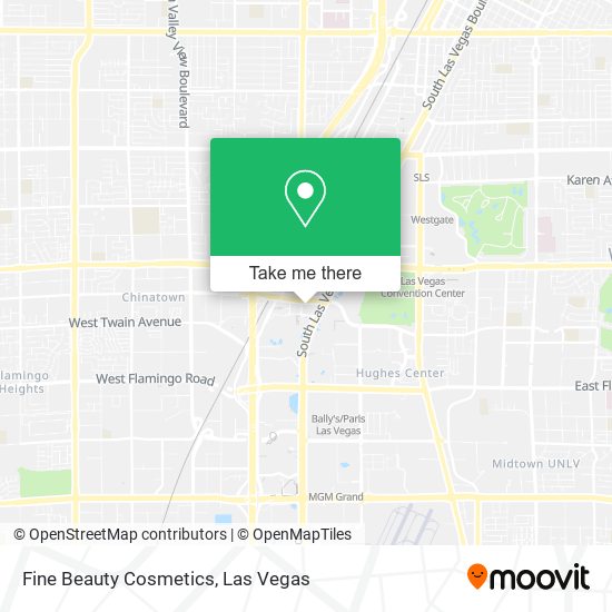 Fine Beauty Cosmetics map