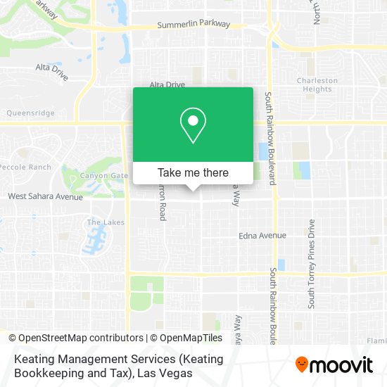 Mapa de Keating Management Services (Keating Bookkeeping and Tax)