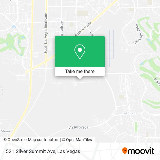 521 Silver Summit Ave map